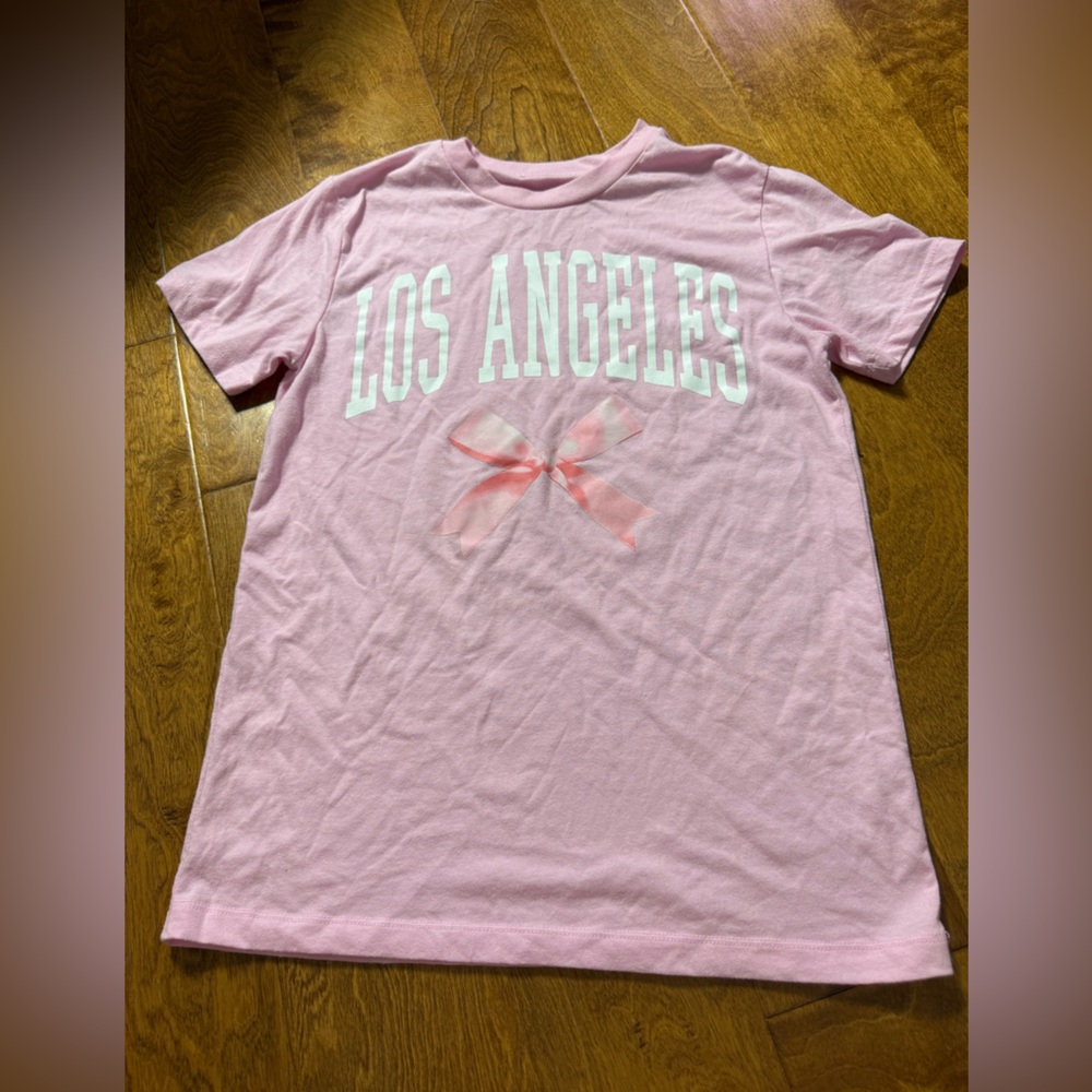 Grayson Threads Light Pink Los Angeles Graphic Tee